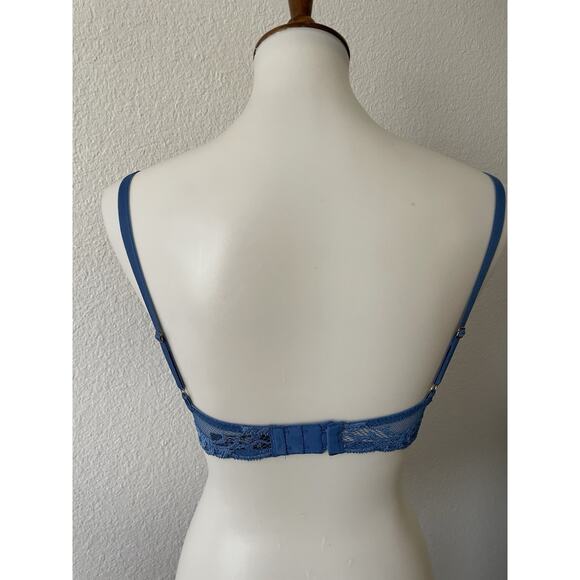 Natori Bra Lingerie Mesh Padded Lace Intimates Lounge - Picture 8 of 14